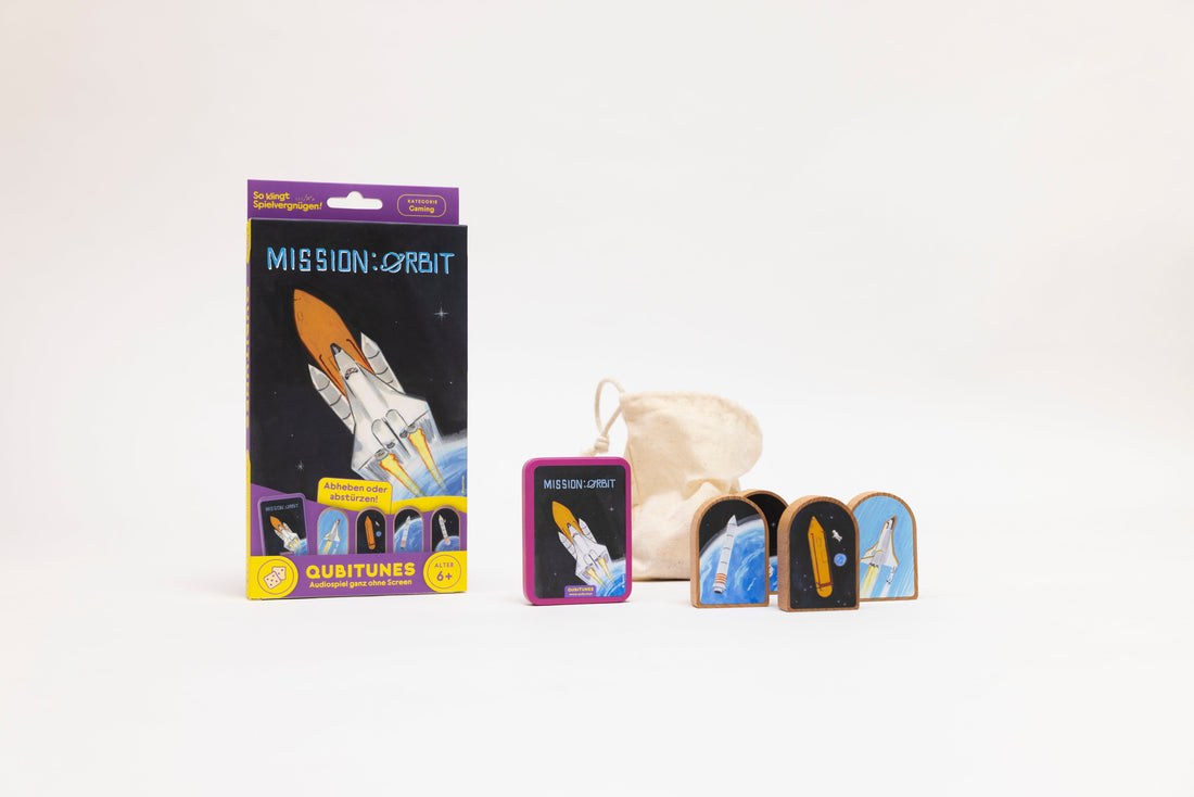 Mission: Orbit žaidimo pakuotė ir medinės kaladėlės